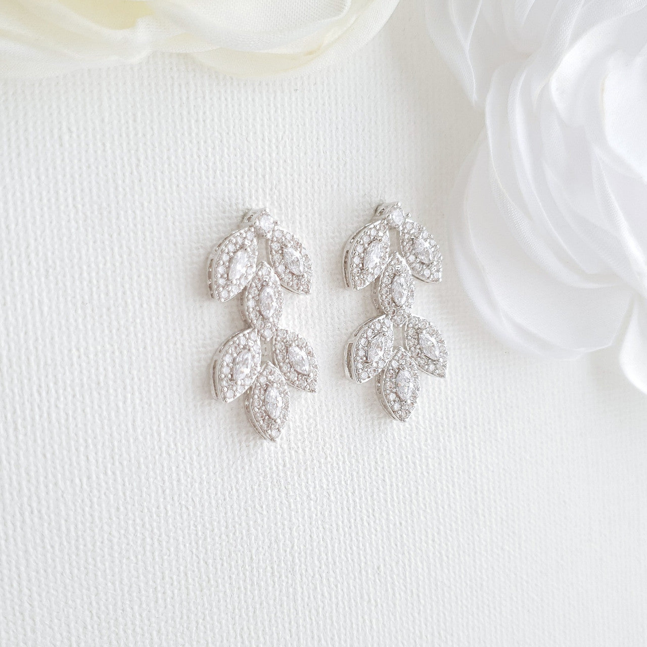 Rose Gold Bridal Jewellery Set-Abby